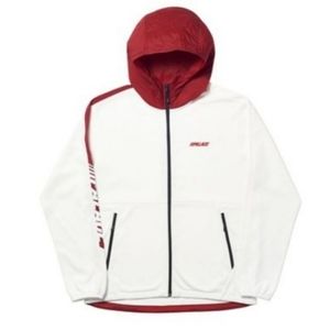 Palace skateboard Waximum Echo Tech Fleece Hood hoodie sweatshirt full zip S M
